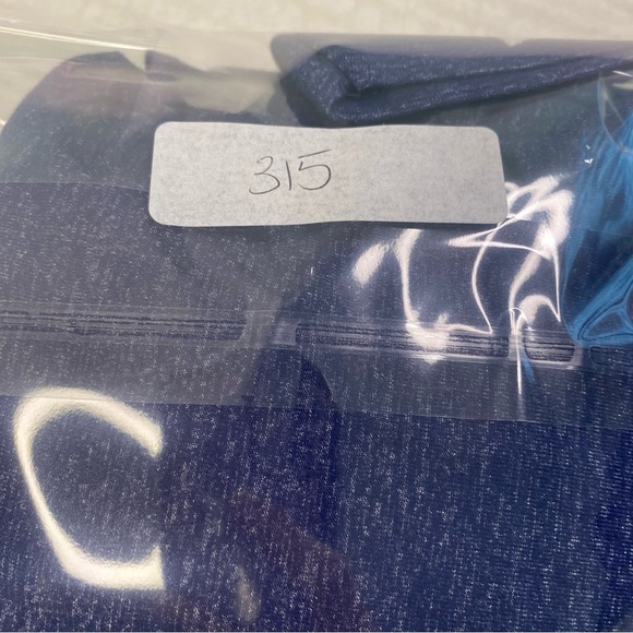 Athleta Tulip Dress Heathered Ruched Long Sleeve Blue Athletic Dress Size Small - Picture 11 of 11